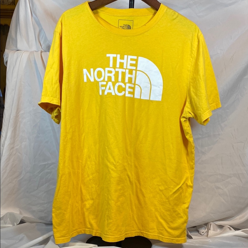 The North Face Yellow Short Sleeve Tee